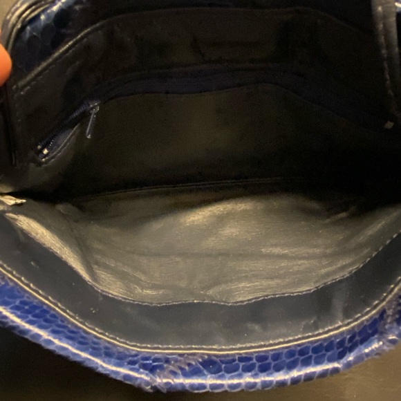 Claris Virot Lou Clutch Patchwork Blue - Picture 5 of 5